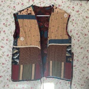 Patchwork Quilted Vest